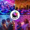 3-Pack Sound Activated Party Lights with Remote Control Dj Lighting, Disco Ball Light Projected Effect Dancing Lights, Strobe Lamp for Parties Supplies Birthday Christmas Bar KTV Decorations